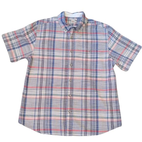 Carbon2cobalt Plaid Button Down Shirt - Picture 1 of 4